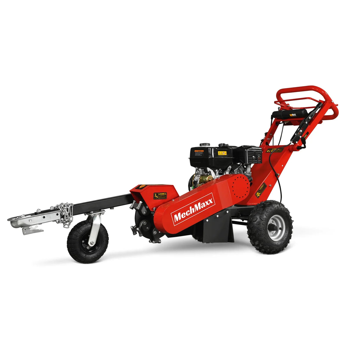 MechMaxx 15 inch 15HP 420cc DUCAR E-Start Stump Grinder with Tow Bar, SG380