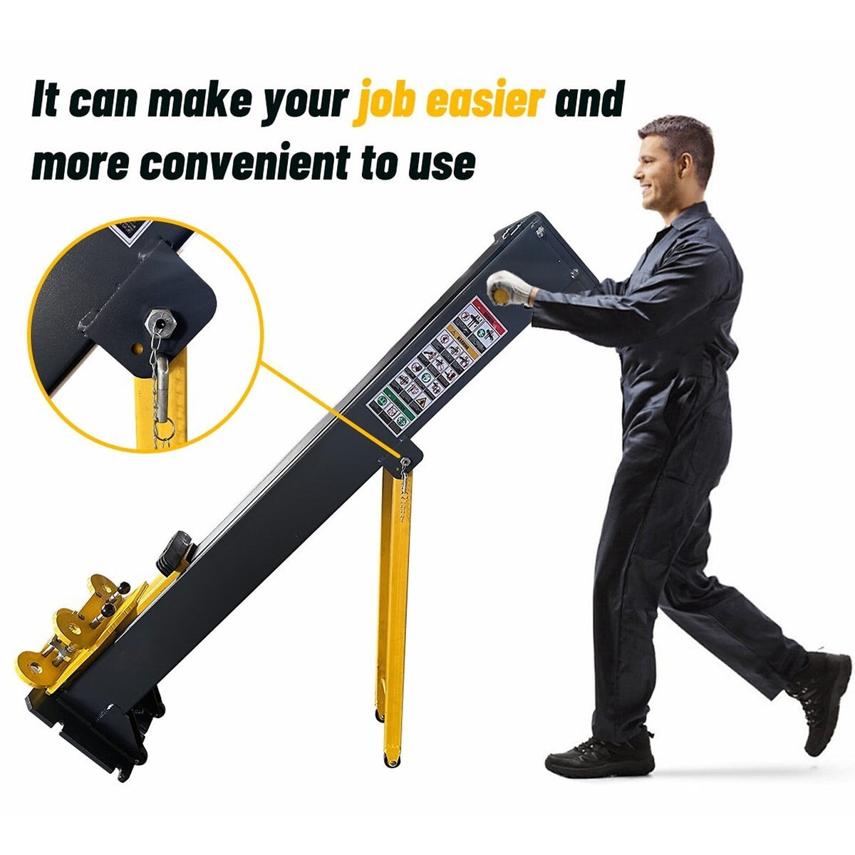 Katool 7,000 lb Portable 2-Post Car Lift PMRL200