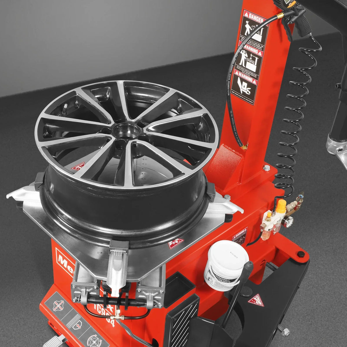 MechMaxx 1.5 HP Swing Arm Tire Changer Wheel Changer 24" Rim Capacity, TC964