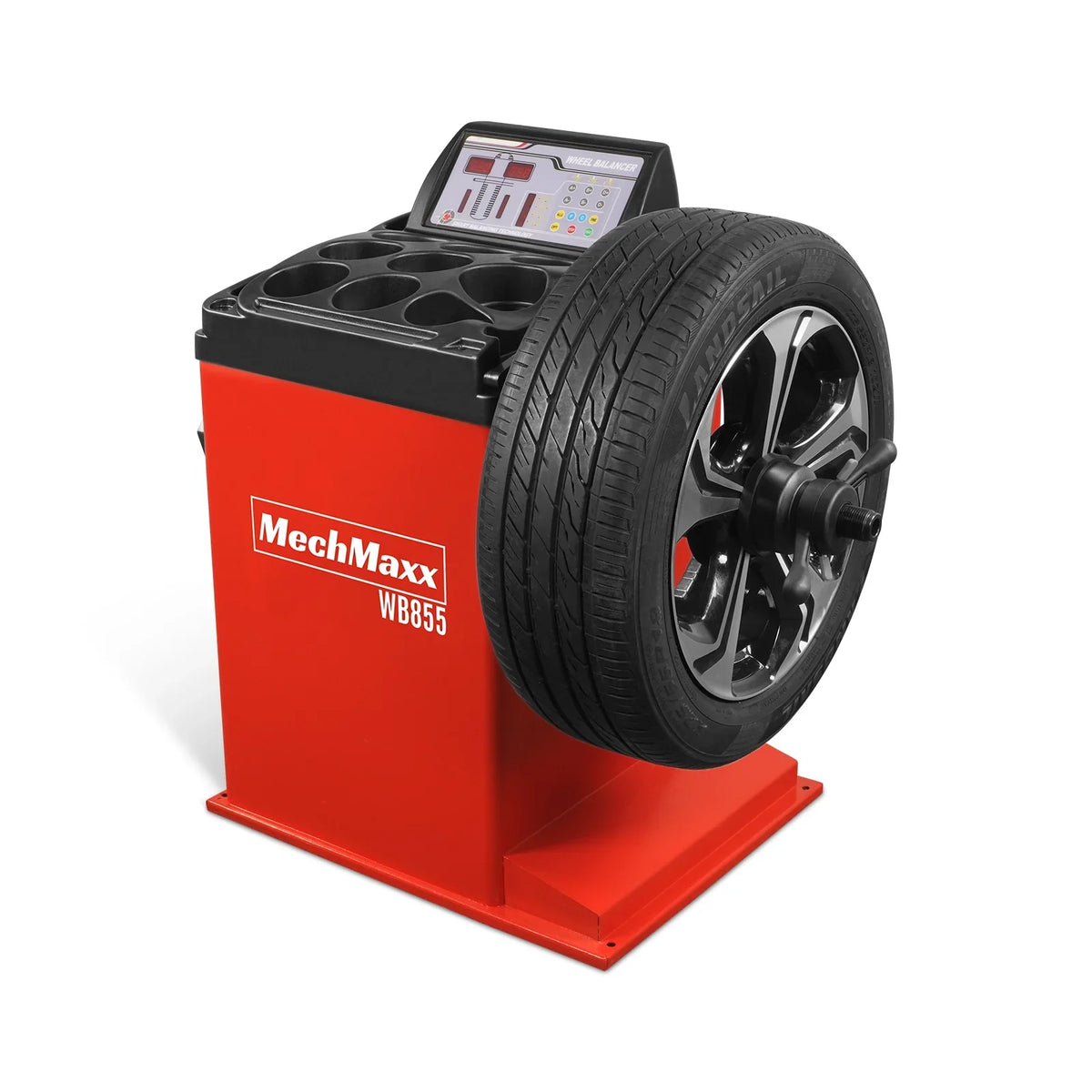 MechMaxx 10-24" Rim Wheel Balancer Car Tire Balancing Machine 40 mm Shaft, WB855