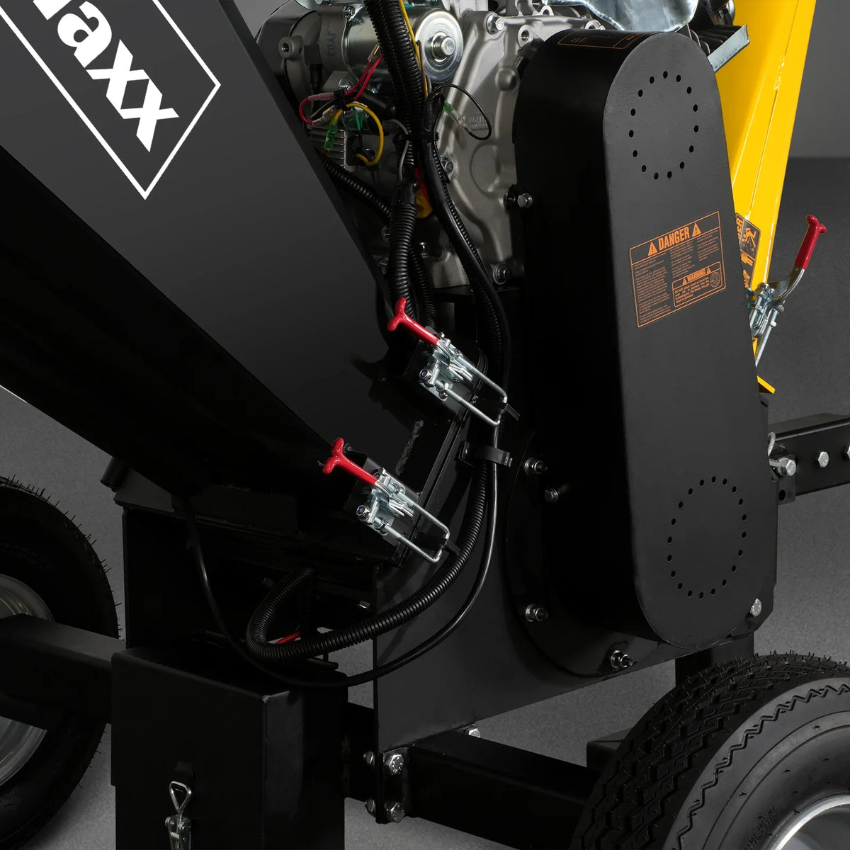 MechMaxx 5 inch E-start KOHLER 429cc Gasoline Engine Powered Wood Chipper, GS1500