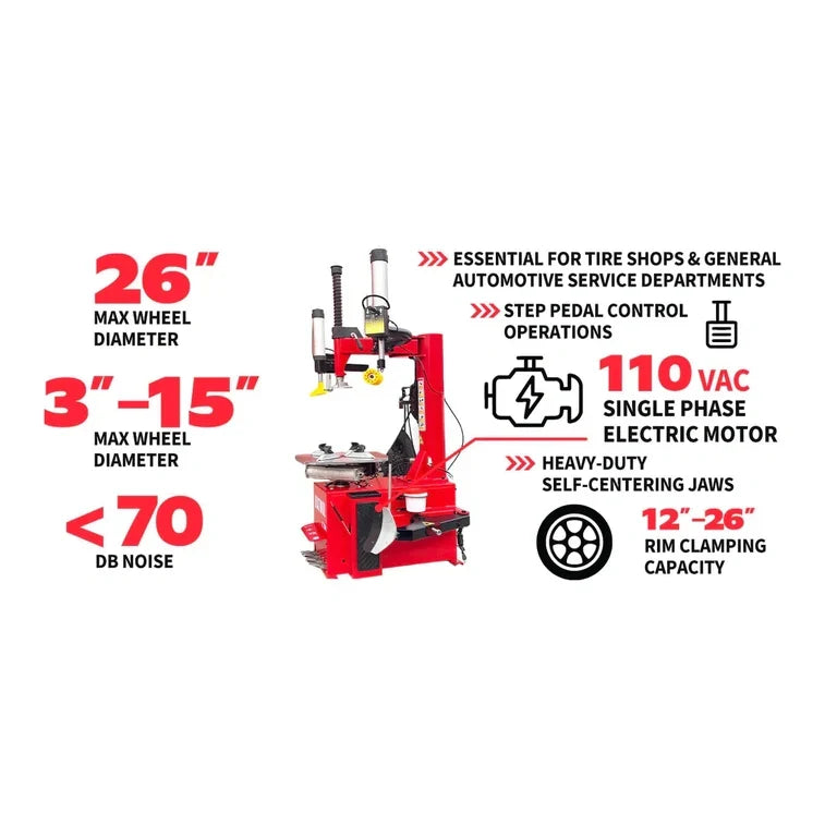 Katool Wheel-Clamp Tire Changer T830