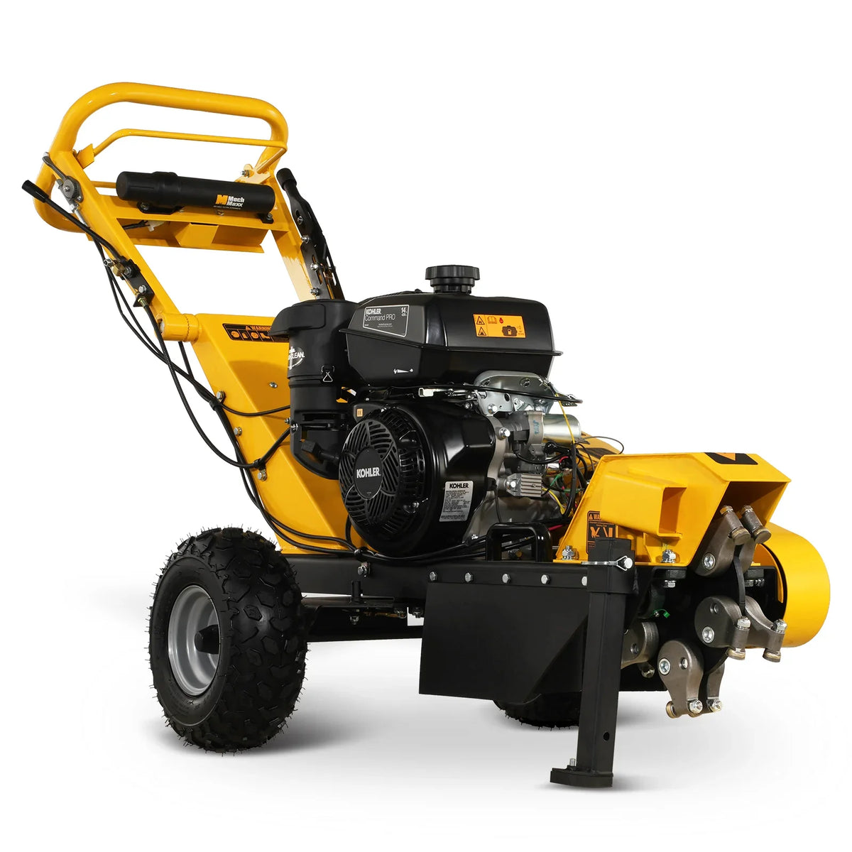 MechMaxx 15-inch 14hp 429cc KOHLER E-Start Stump Grinder with Tow Bar, SG380