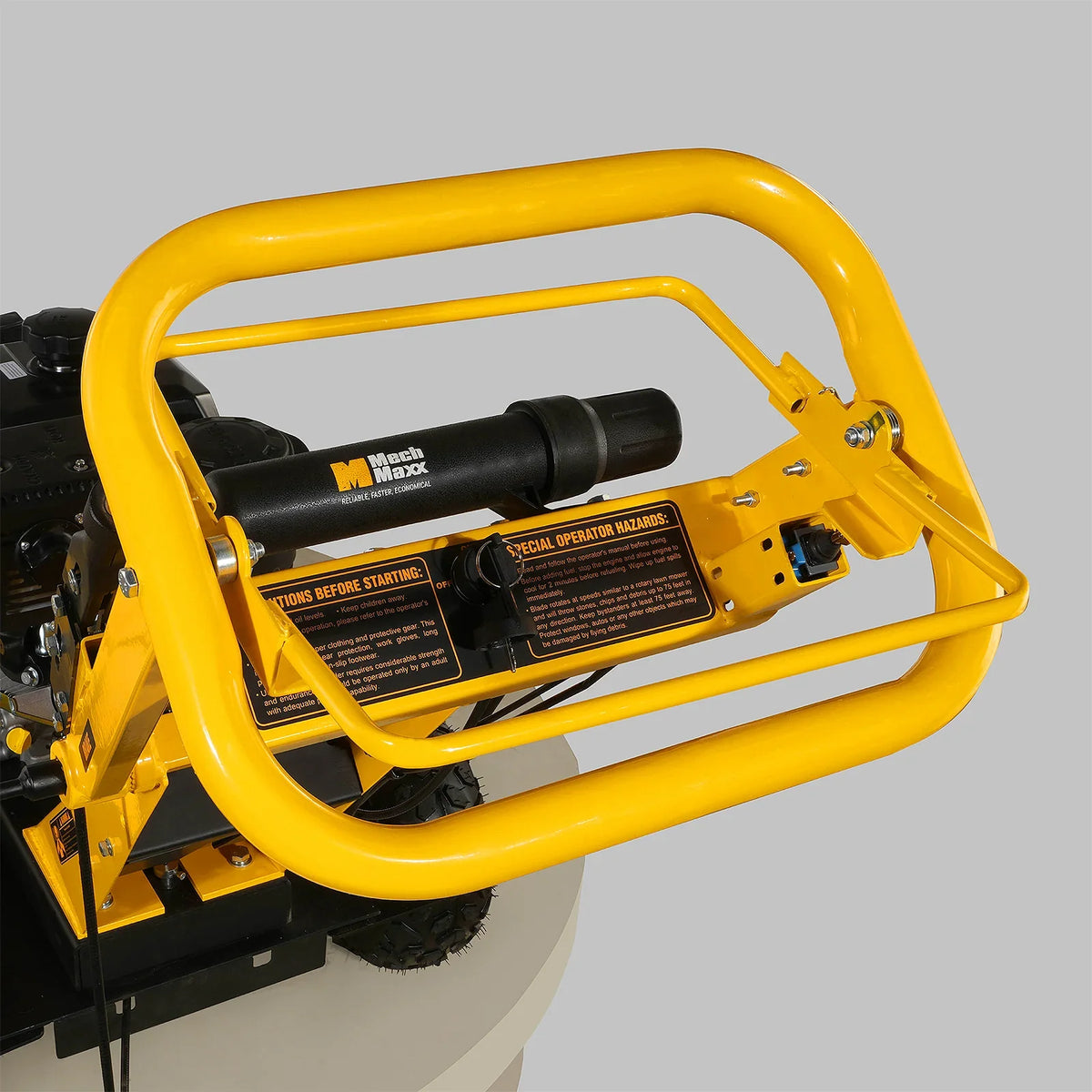 MechMaxx 15-inch 14hp 429cc KOHLER E-Start Stump Grinder with Tow Bar, SG380