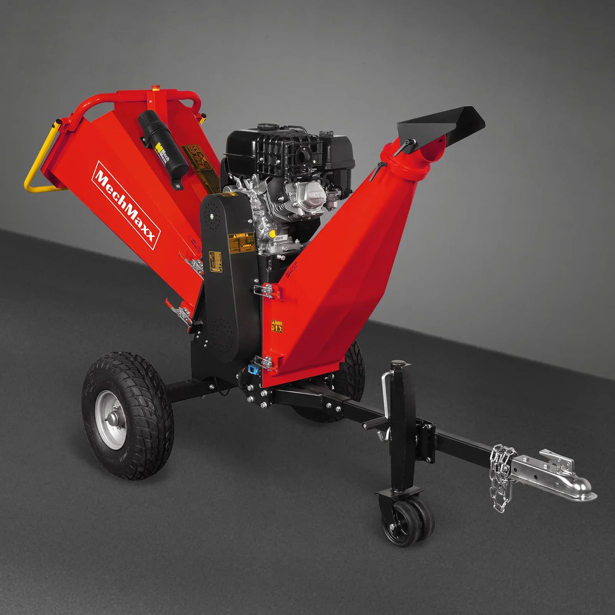 MechMaxx 6 inch E-start ZONSEN 420cc 13.4hp Gasoline Engine Powered Drum Wood Chipper , P4206