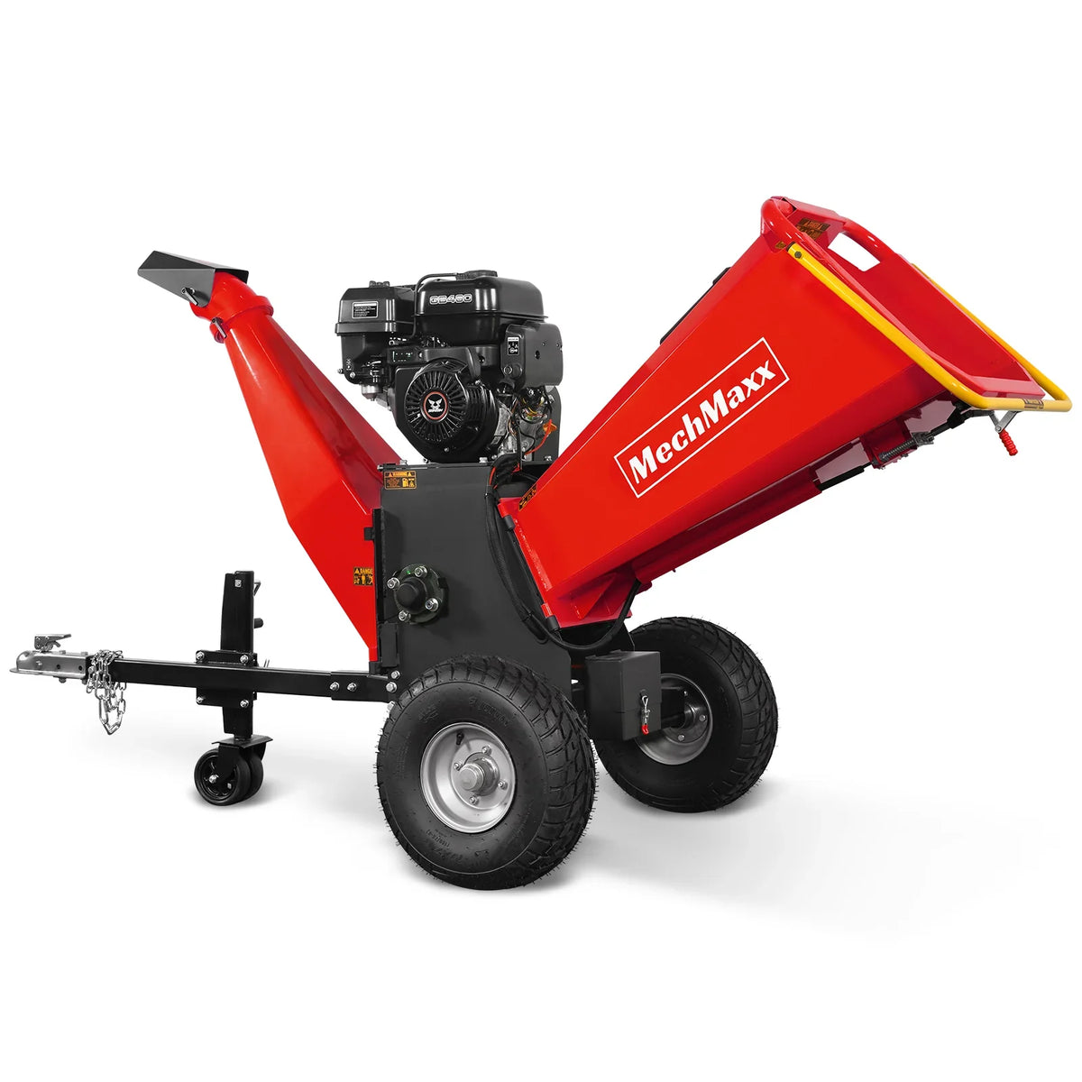 MechMaxx 6 inch E-start ZONSEN 420cc 13.4hp Gasoline Engine Powered Drum Wood Chipper , P4206
