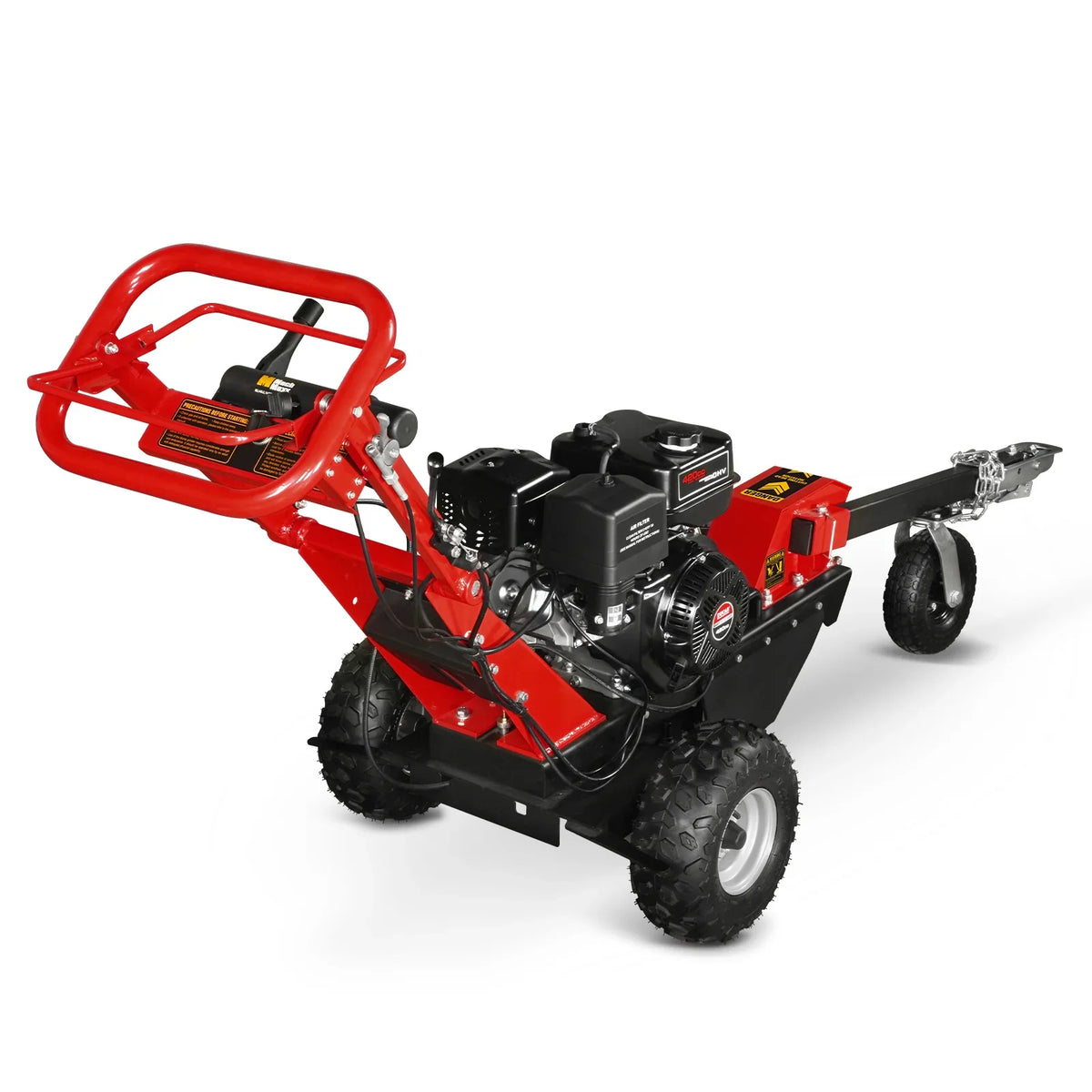 MechMaxx 15 inch 15HP 420cc DUCAR E-Start Stump Grinder with Tow Bar, SG380