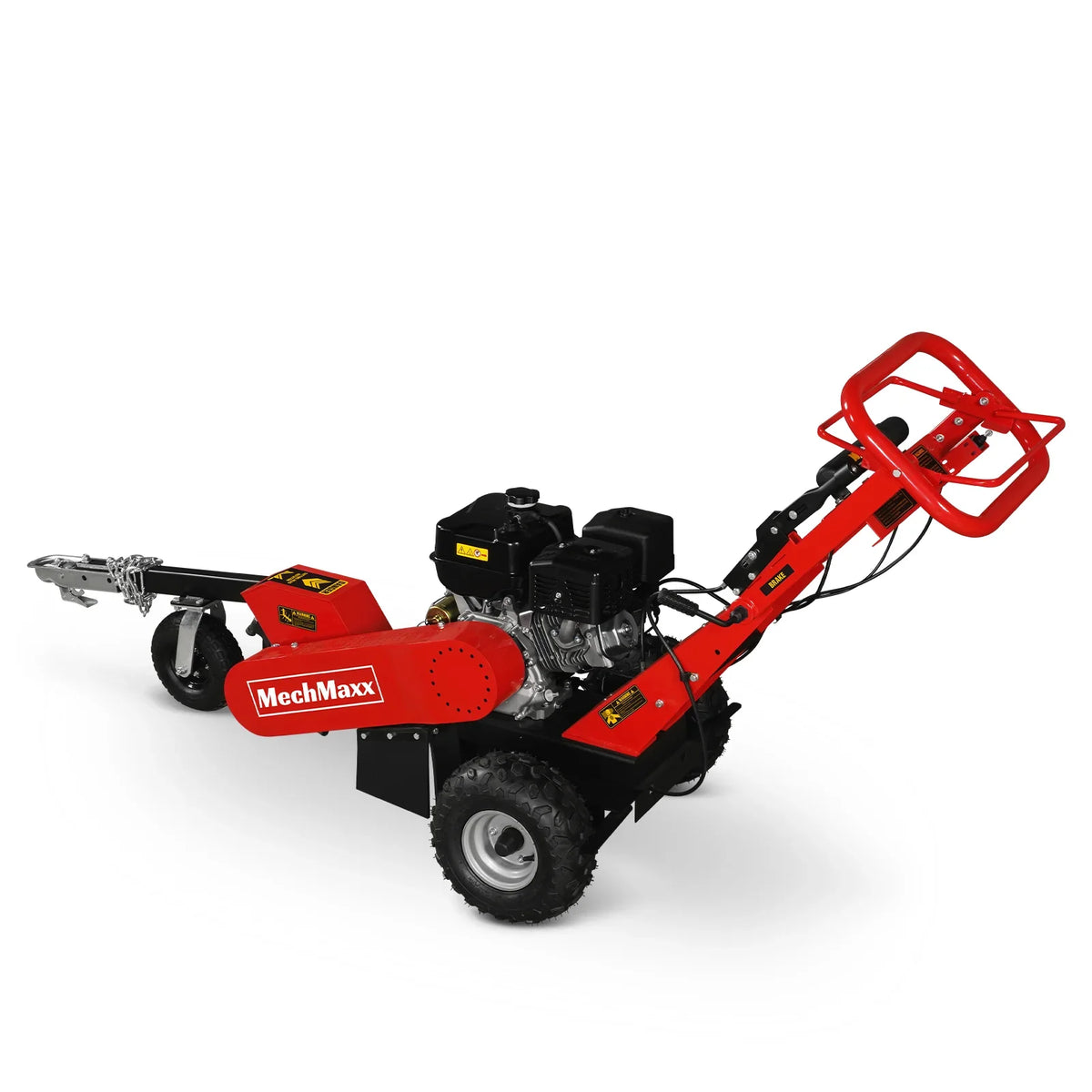 MechMaxx 15 inch 15HP 420cc DUCAR E-Start Stump Grinder with Tow Bar, SG380
