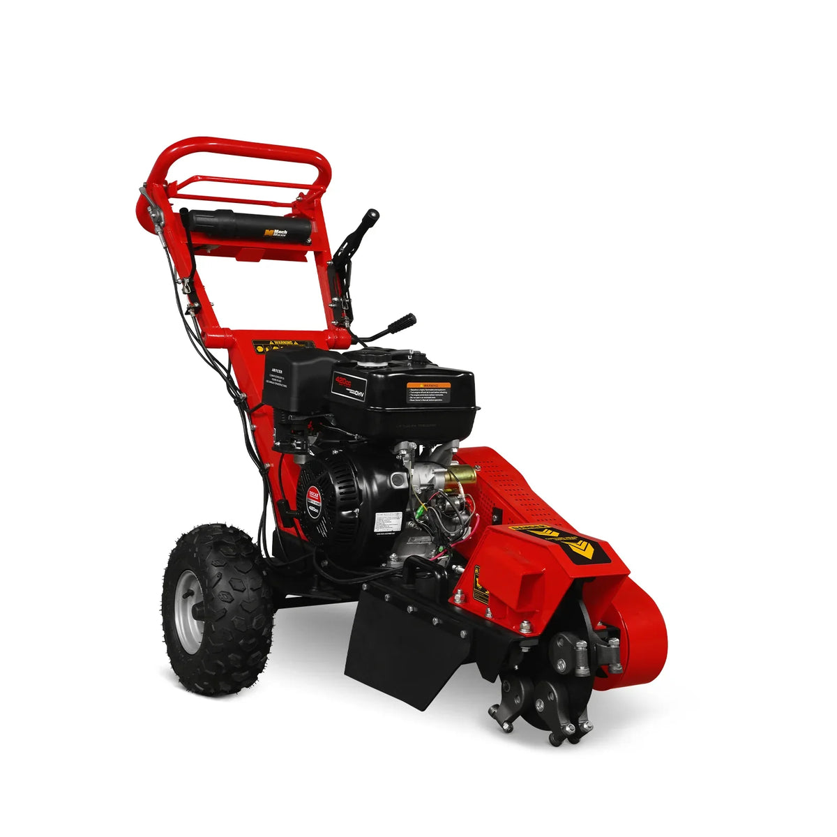 MechMaxx 15 inch 15HP 420cc DUCAR E-Start Stump Grinder with Tow Bar, SG380