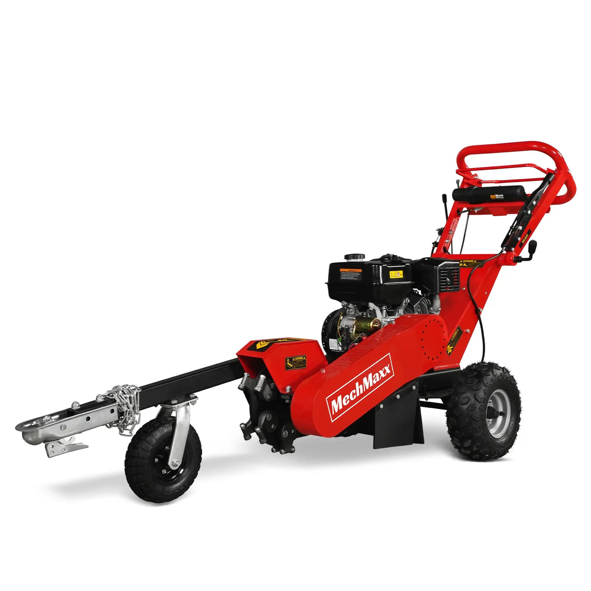 MechMaxx 15 inch 15HP 420cc DUCAR E-Start Stump Grinder with Tow Bar, SG380