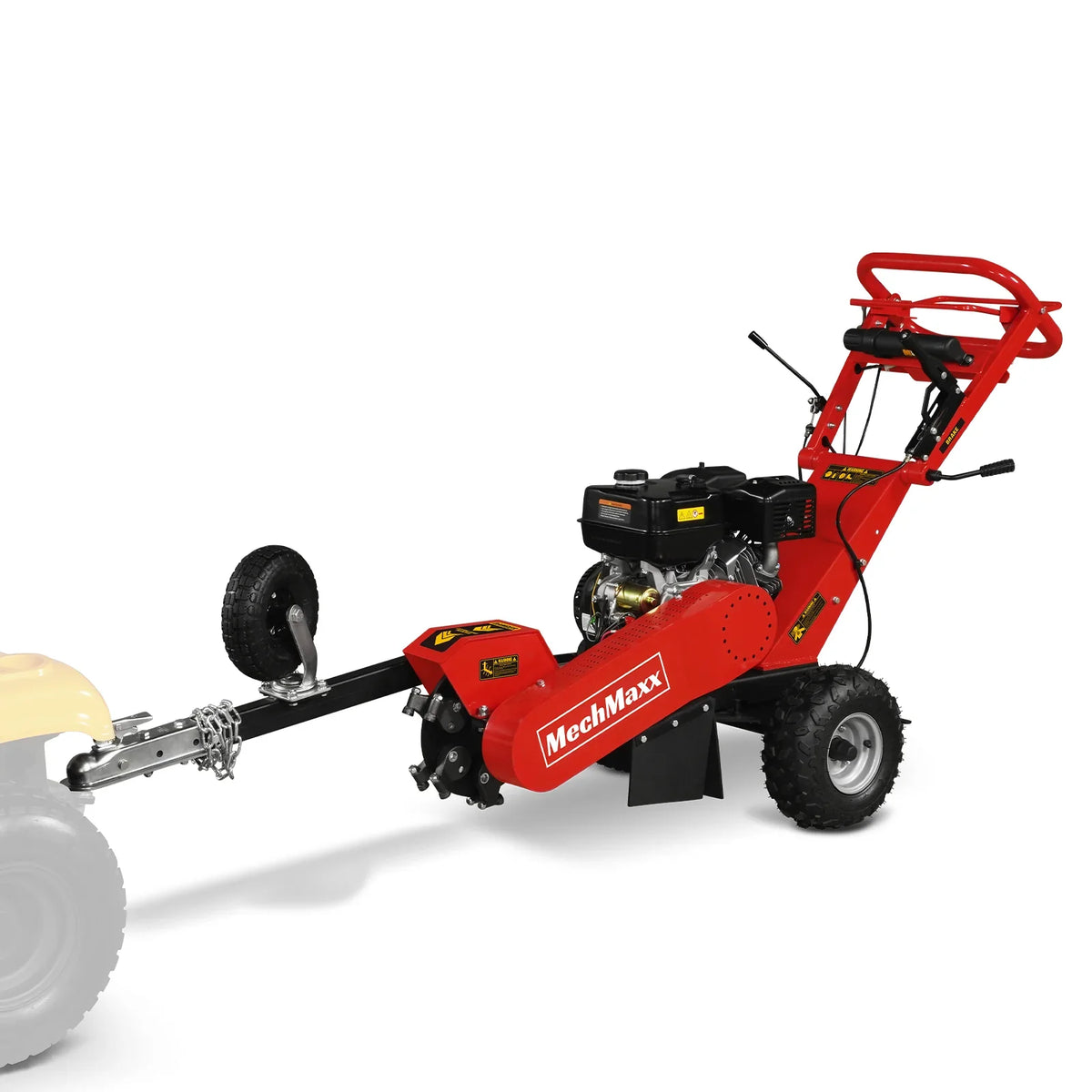 MechMaxx 15 inch 15HP 420cc DUCAR E-Start Stump Grinder with Tow Bar, SG380