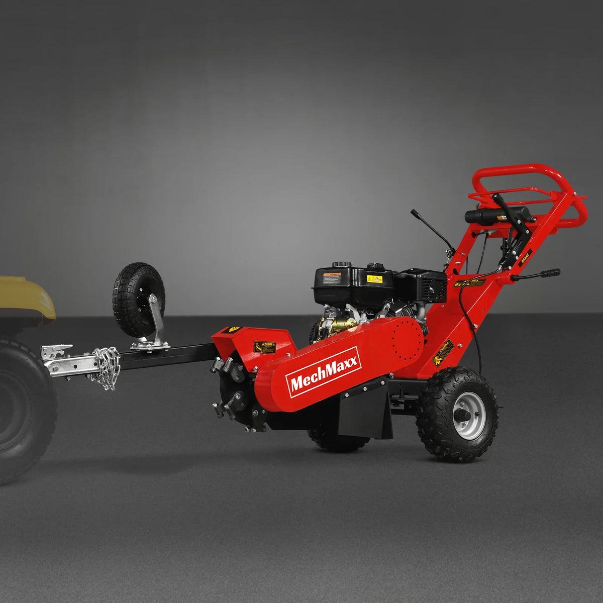 MechMaxx 15 inch 15HP 420cc DUCAR E-Start Stump Grinder with Tow Bar, SG380