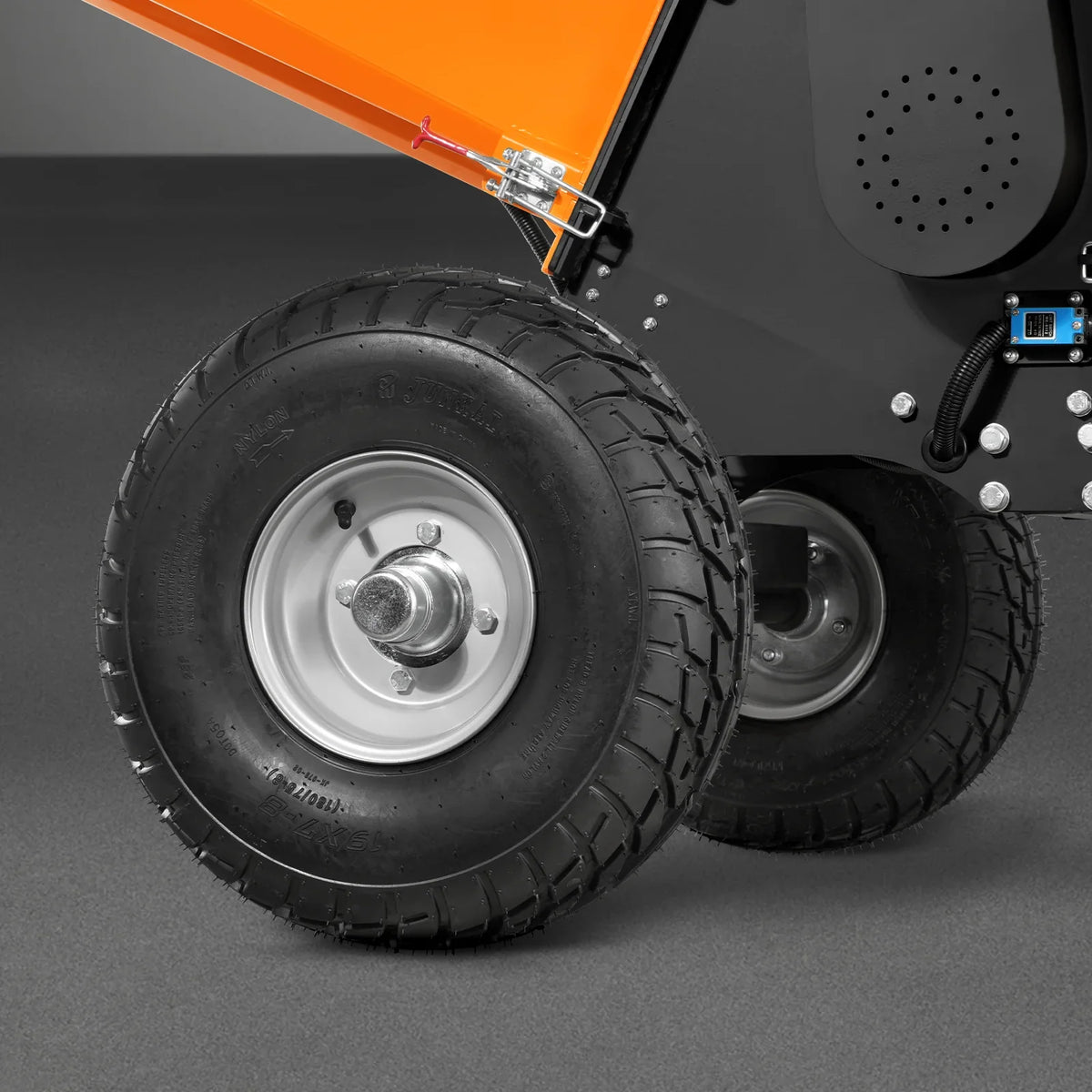 MechMaxx 6 inch E-start ZONSEN 420cc 13.4hp Gasoline Engine Powered Drum Wood Chipper , P4206