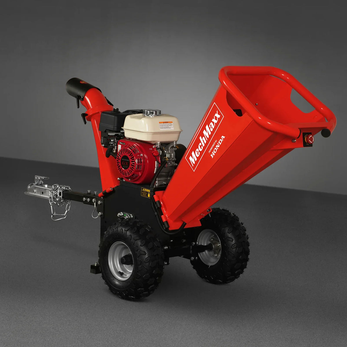 MechMaxx HONDA GX200 Gasoline Engine Powered 4 inch Wood Chipper, GS650