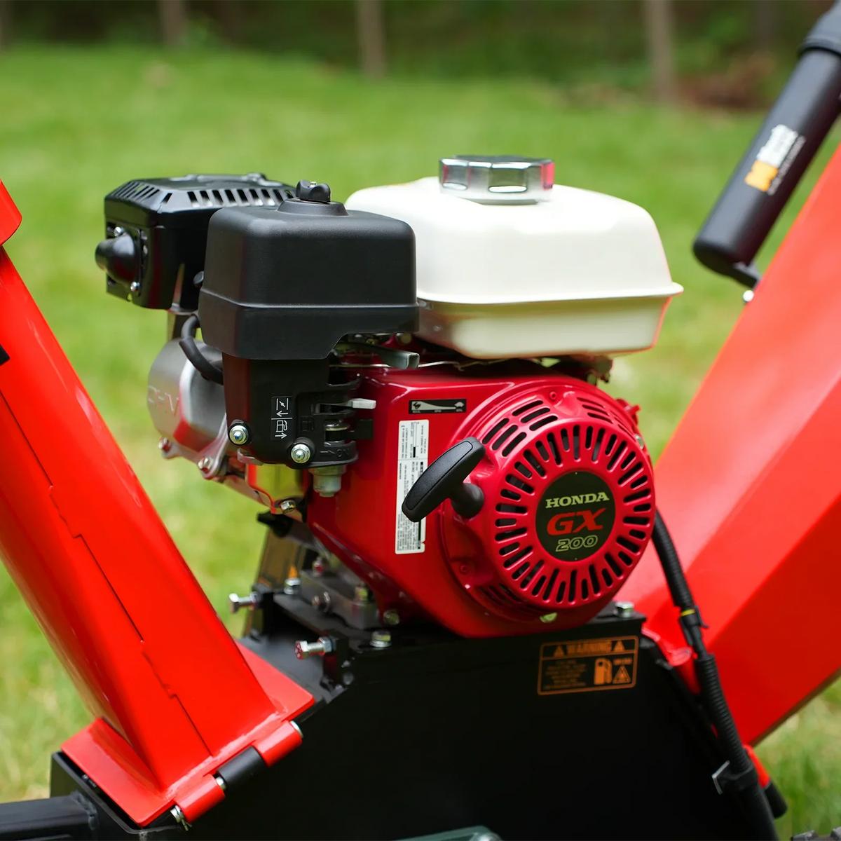 MechMaxx HONDA GX200 Gasoline Engine Powered 4 inch Wood Chipper, GS650
