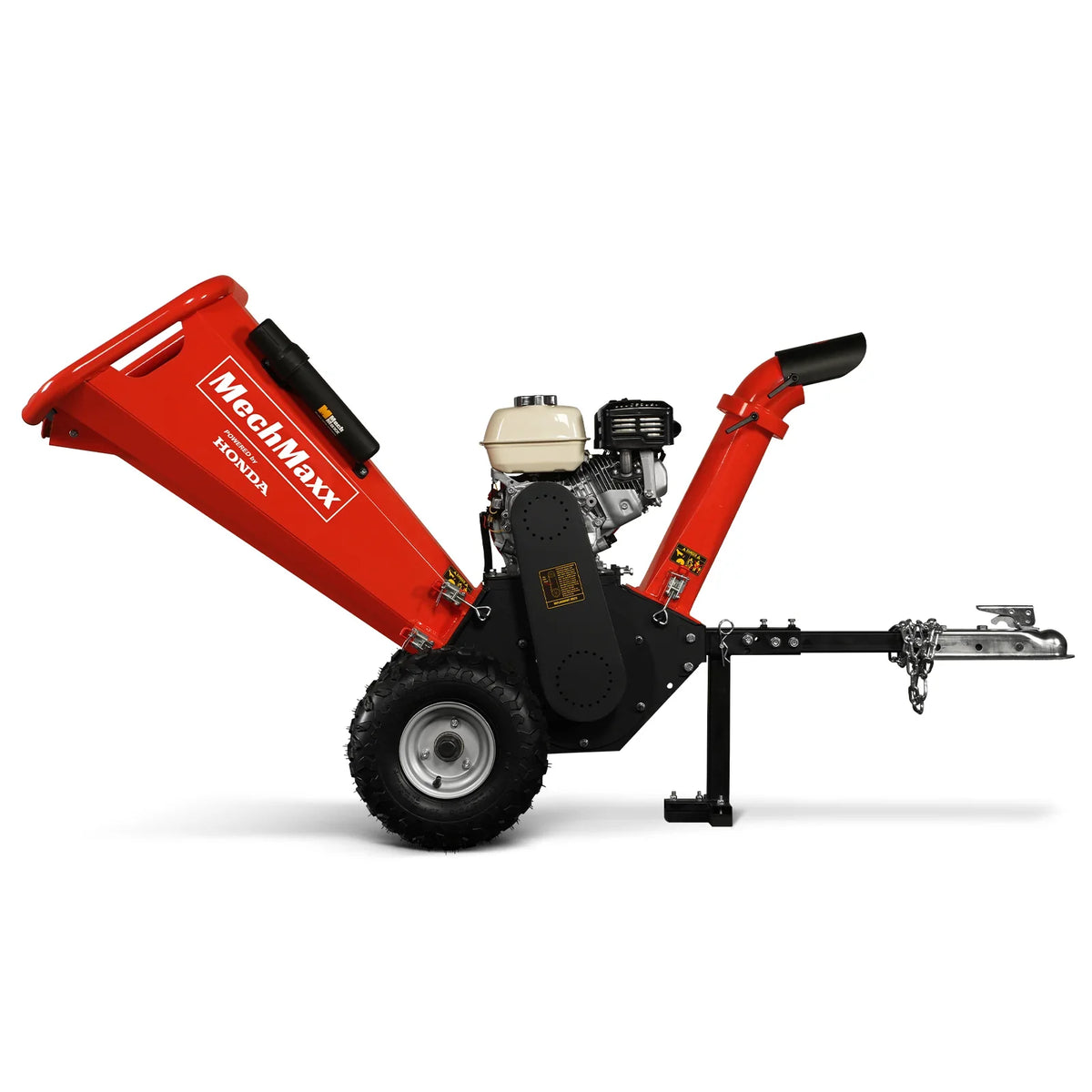 MechMaxx HONDA GX200 Gasoline Engine Powered 4 inch Wood Chipper, GS650
