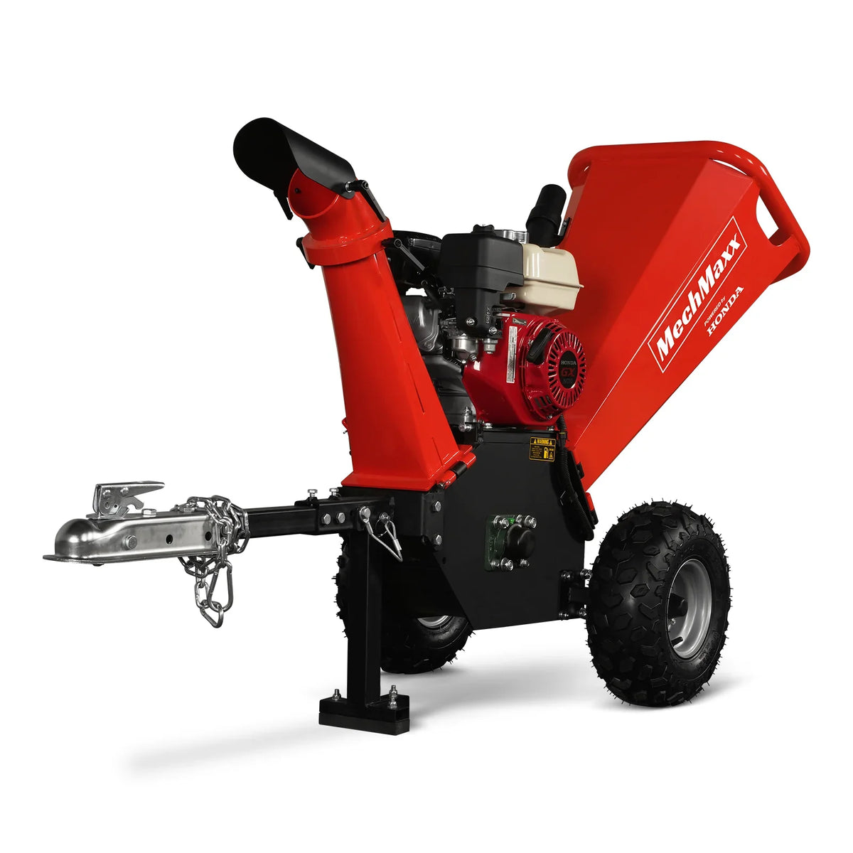 MechMaxx HONDA GX200 Gasoline Engine Powered 4 inch Wood Chipper, GS650