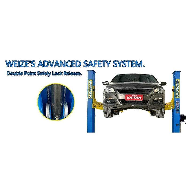 Katool 11,000 lb 2-Post Car Lift H115Z