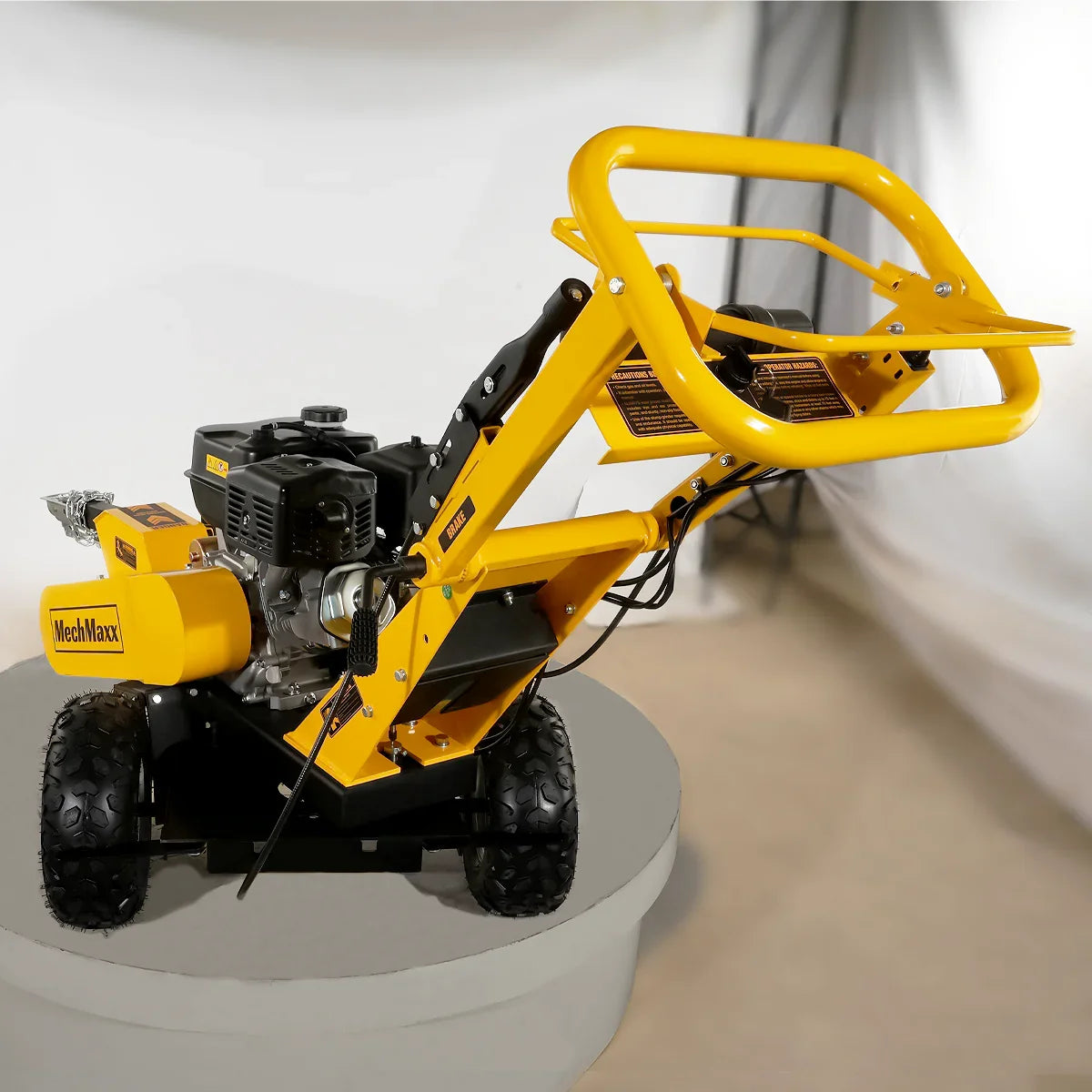 MechMaxx 15 inch 15HP 420cc DUCAR E-Start Stump Grinder with Tow Bar, SG380