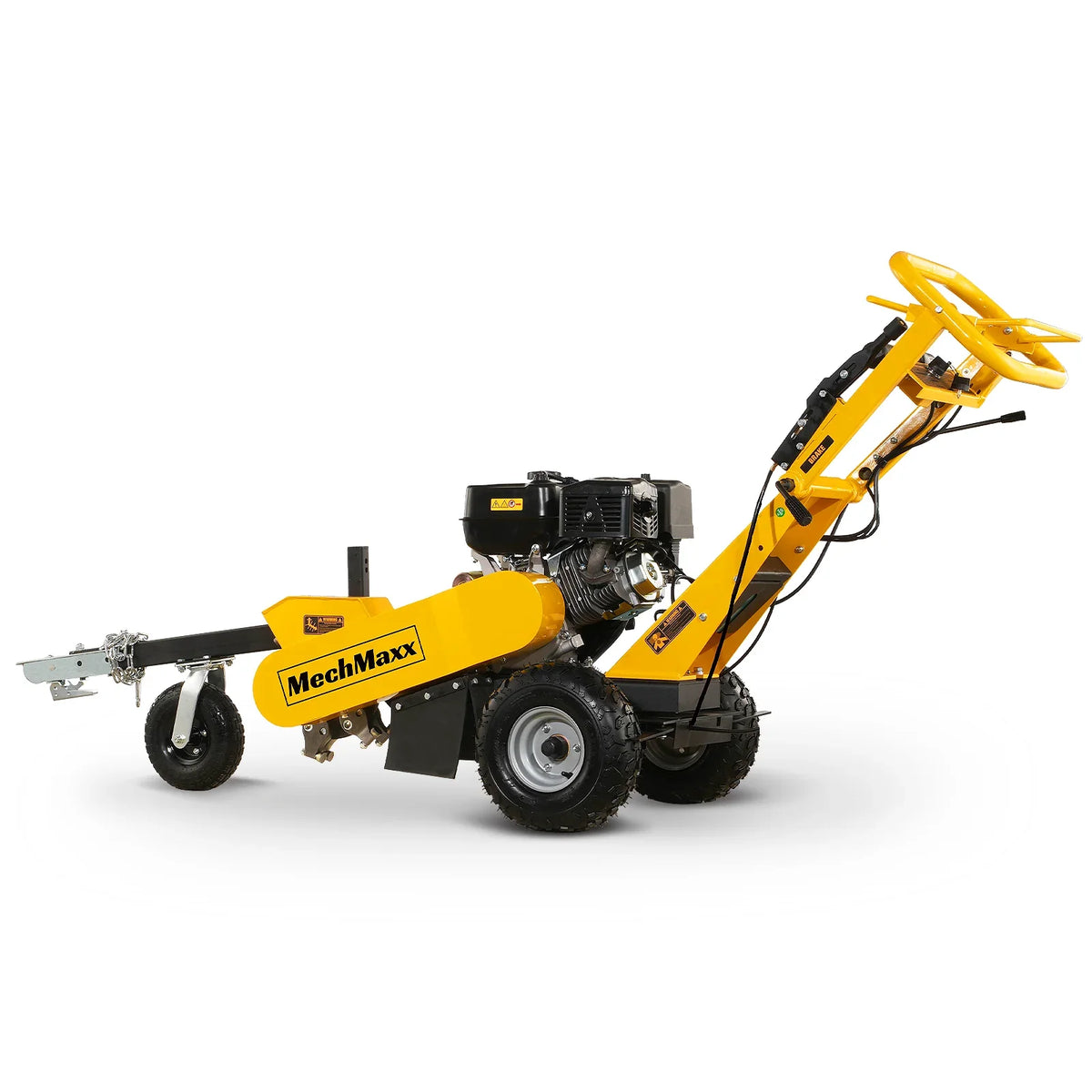 MechMaxx 15 inch 15HP 420cc DUCAR E-Start Stump Grinder with Tow Bar, SG380