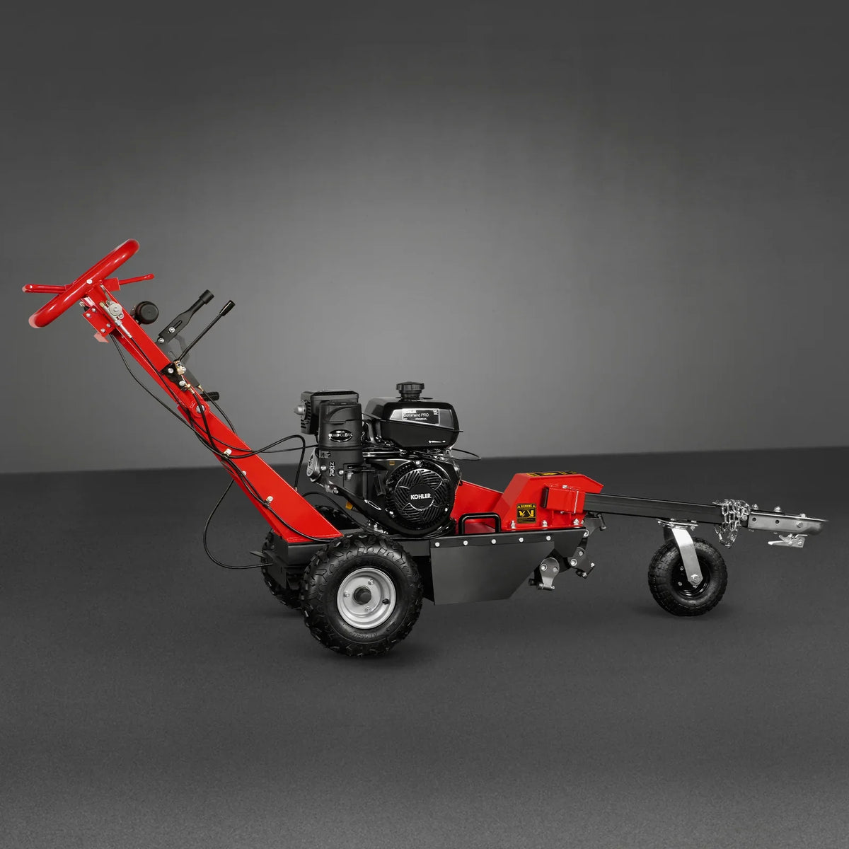 MechMaxx 15-inch 14hp 429cc KOHLER E-Start Stump Grinder with Tow Bar, SG380