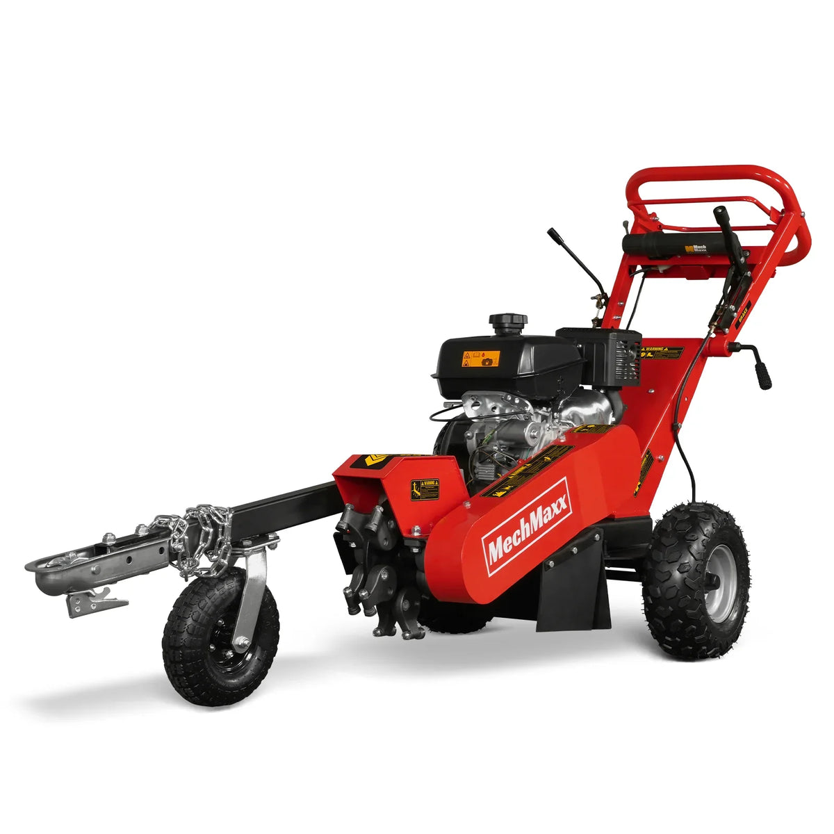 MechMaxx 15-inch 14hp 429cc KOHLER E-Start Stump Grinder with Tow Bar, SG380