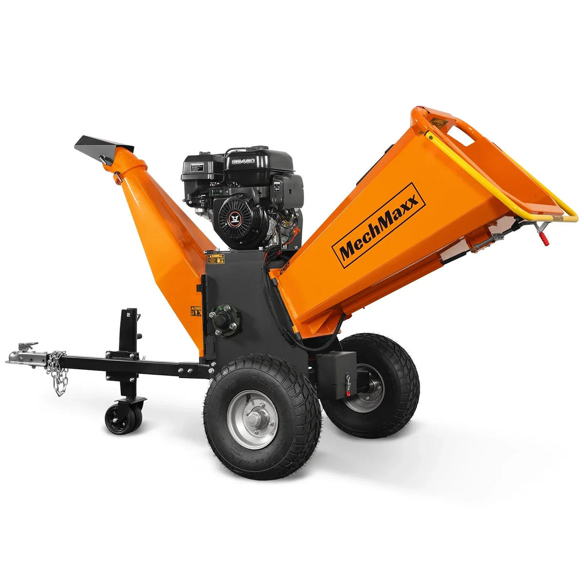 MechMaxx 6 inch E-start ZONSEN 420cc 13.4hp Gasoline Engine Powered Drum Wood Chipper , P4206