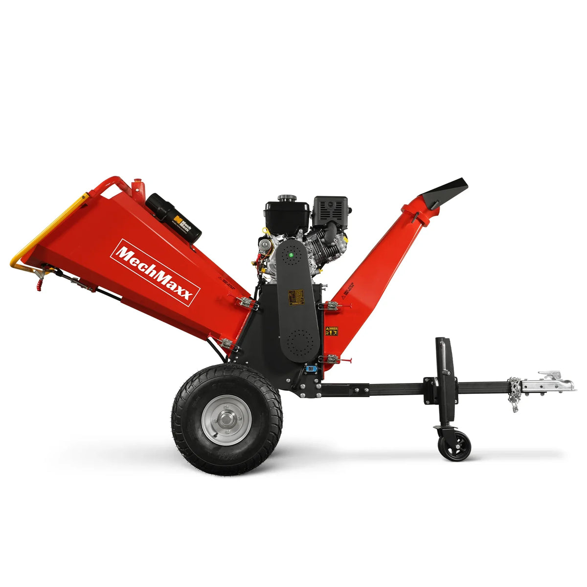 MechMaxx 6 inch E-start B&S VANGUARD 408cc 14hp Gasoline Engine Powered Drum Wood Chipper , P4206