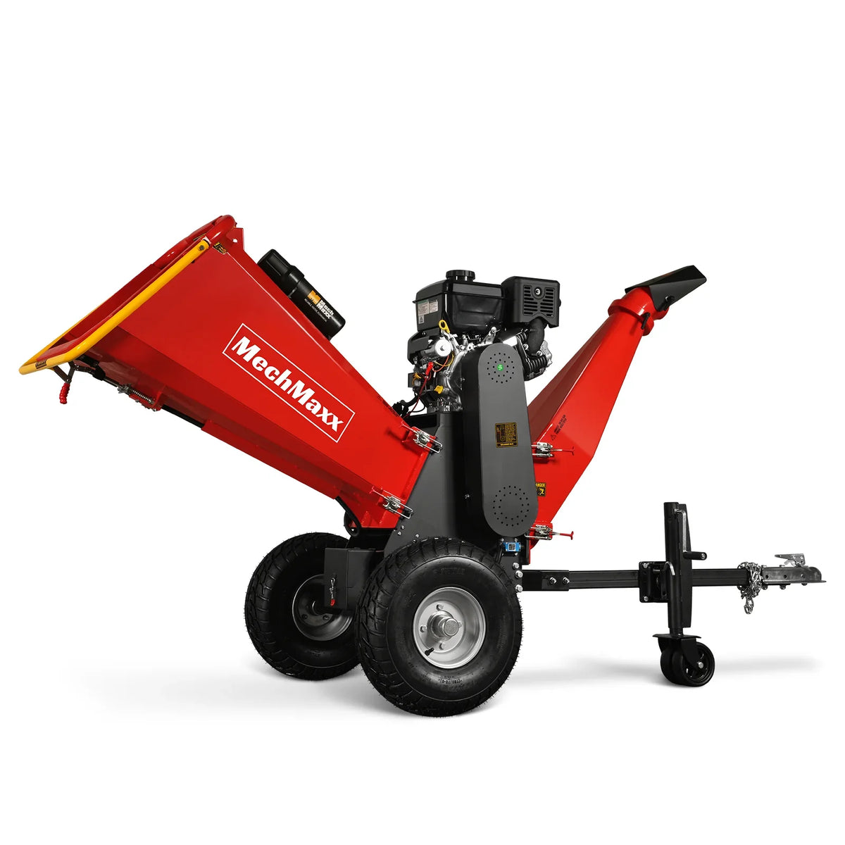MechMaxx 6 inch E-start B&S VANGUARD 408cc 14hp Gasoline Engine Powered Drum Wood Chipper , P4206