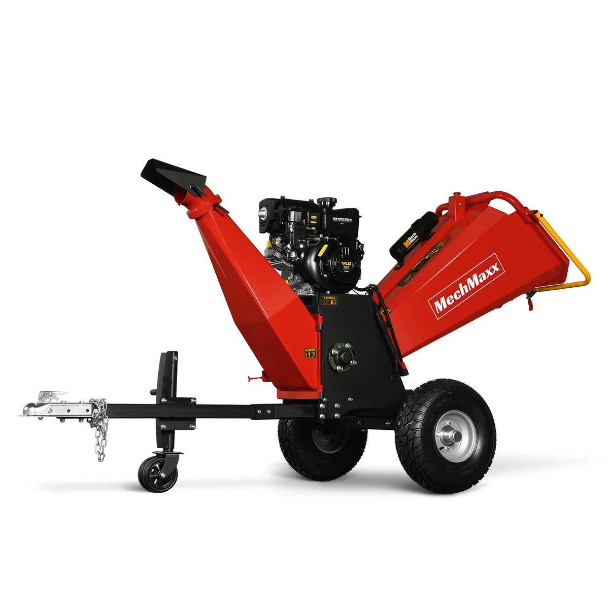 MechMaxx 6 inch E-start B&S VANGUARD 408cc 14hp Gasoline Engine Powered Drum Wood Chipper , P4206