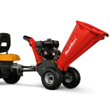 MechMaxx 4 inch DUCAR 212cc 7hp Gas Engine Powered Wood Chipper with Towbar,  GS650