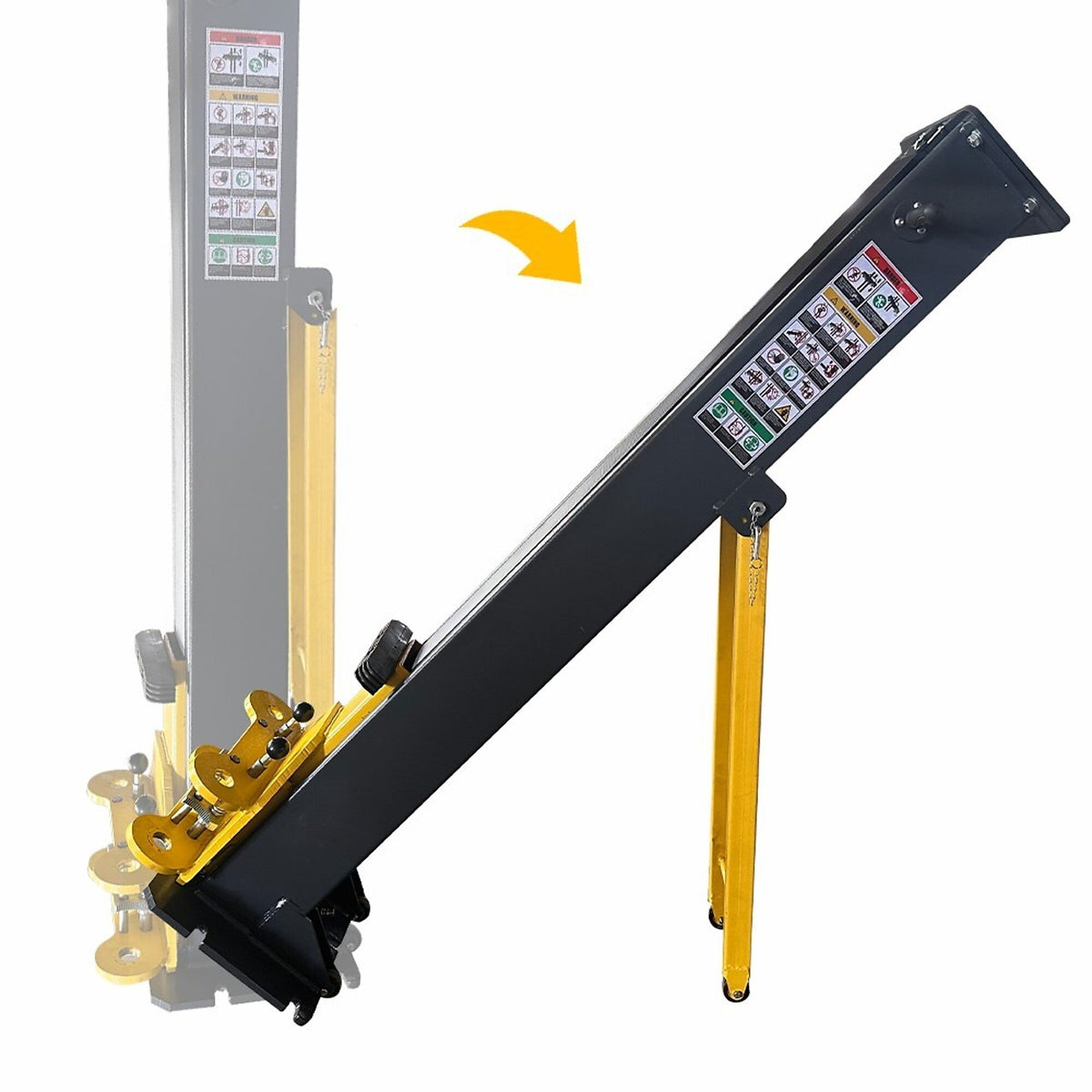 Katool 7,000 lb Portable 2-Post Car Lift PMRL200