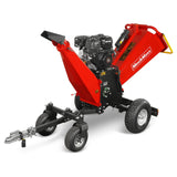 MechMaxx 6 inch ZONSEN E-Start 459cc 15hp Gas Powered 4 - Wheel Drum Wood Chipper with Taillight ,  B150