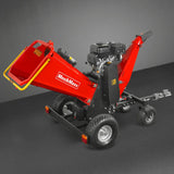 MechMaxx 6 inch ZONSEN E-Start 459cc 15hp Gas Powered 4 - Wheel Drum Wood Chipper with Taillight ,  B150