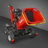 MechMaxx 6 inch ZONSEN E-Start 459cc 15hp Gas Powered 4 - Wheel Drum Wood Chipper with Taillight ,  B150