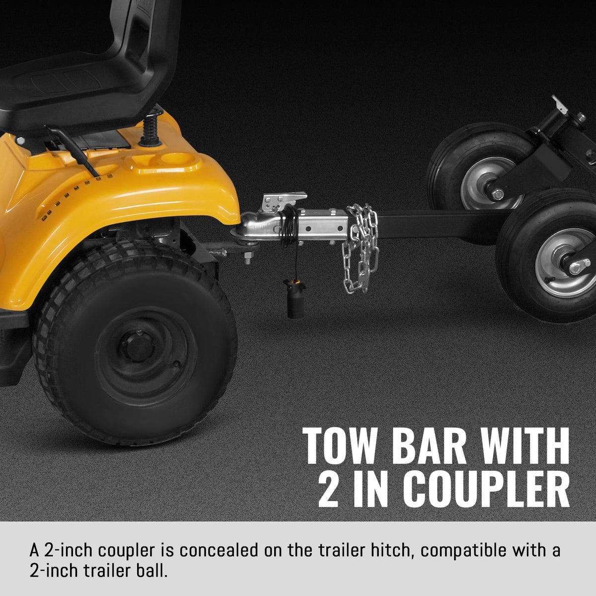 MechMaxx 6 inch ZONSEN E-Start 459cc 15hp Gas Powered 4 - Wheel Drum Wood Chipper with Taillight ,  B150