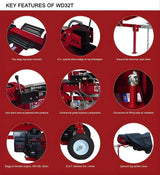 Boss Industrial 27 Ton Gas Log Splitter WD27T