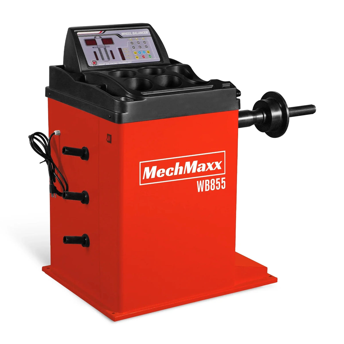 MechMaxx 10-24" Rim Wheel Balancer Car Tire Balancing Machine 40 mm Shaft,  WB855