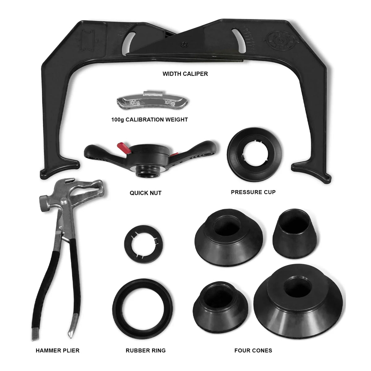 MechMaxx 10-24" Rim Wheel Balancer Car Tire Balancing Machine 40 mm Shaft with Foot Pedal Brake,  Laser Guided and LED Illuminator,  WB857