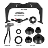 MechMaxx 10-24" Rim Wheel Balancer Car Tire Balancing Machine 40 mm Shaft with Foot Pedal Brake,  Laser Guided and LED Illuminator,  WB857