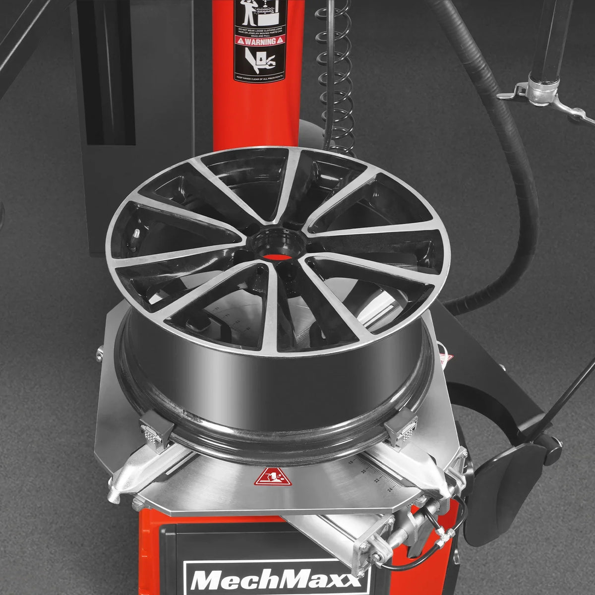 MechMaxx 24" Rim Assist Arm Tire Changer Swing Arm Wheel Changer with Bead Blaster,  TC9661