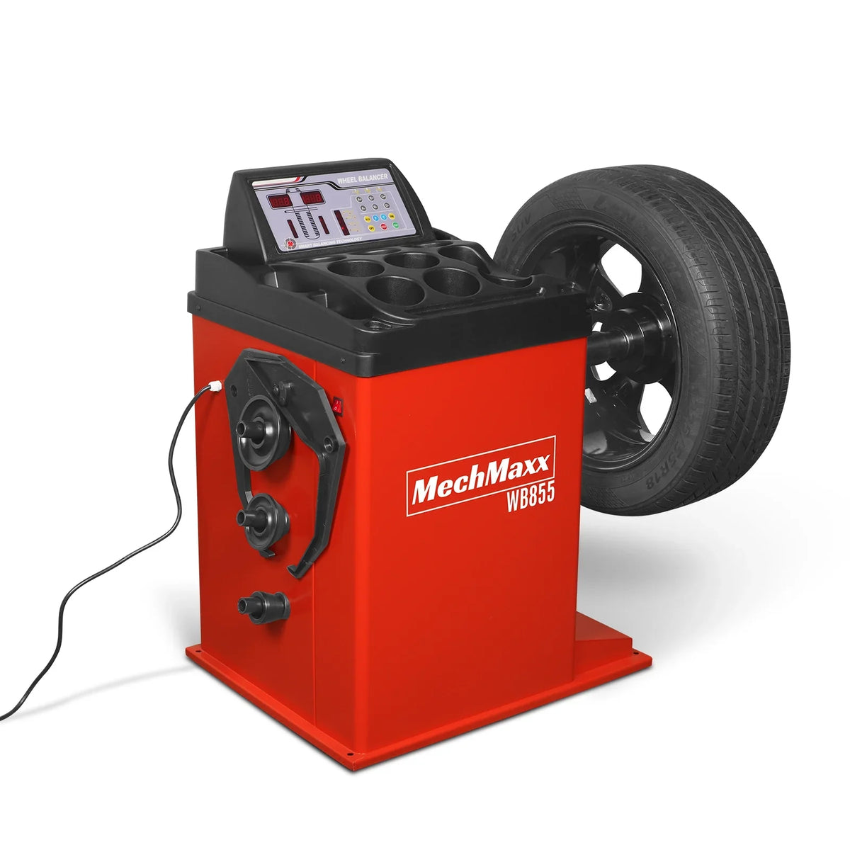 MechMaxx 10-24" Rim Wheel Balancer Car Tire Balancing Machine 40 mm Shaft,  WB855