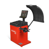 MechMaxx 10-24" Rim Wheel Balancer Car Tire Balancing Machine 40 mm Shaft with Foot Pedal Brake,  Laser Guided and LED Illuminator,  WB857