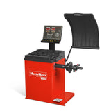 MechMaxx 10-24" Rim Wheel Balancer Car Tire Balancing Machine 40 mm Shaft with Foot Pedal Brake,  Laser Guided and LED Illuminator,  WB857