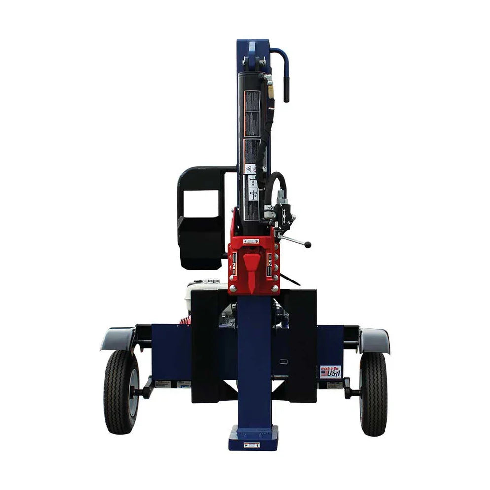 Iron & Oak 30-Ton Log Splitter with Honda GX270 Engine, Tow-Behind Heavy Duty BHVH3018GX