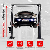 Katool 12,000 lb 2-Post Car Lift AM120SD