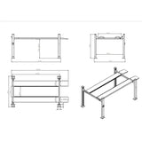 Katool 8,500 lb 4-Post Car Lift 4H850