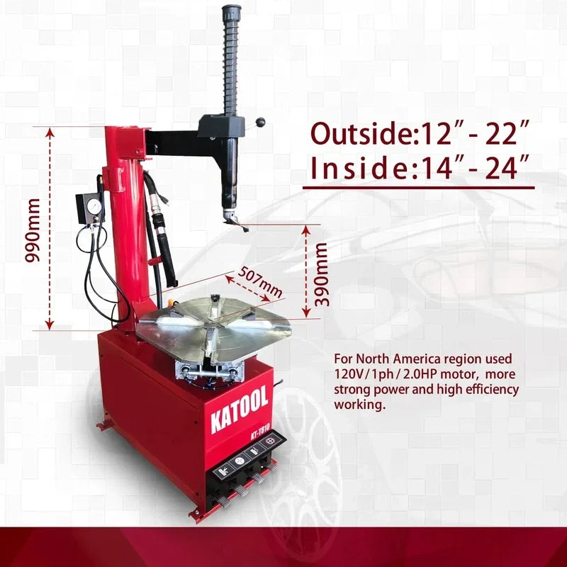 Katool Wheel-Clamp Tire Changer T810
