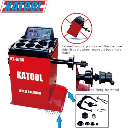 Katool T810 Tire Changer and B700 Wheel Balancer Combo