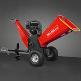 MechMaxx 6 inch E-start ZONSEN 420cc 13.4hp Gasoline Engine Powered Drum Wood Chipper ,  P4206